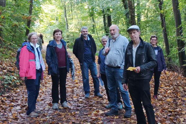 Forêt Sanctuaire Visite de Bestattungwald Kaysersthül