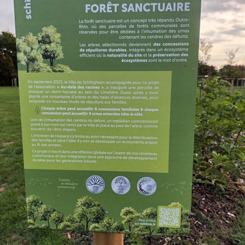Forêt Sanctuaire - l'accompagnement des communes passe aussi par le contact avec des entreprises spécialisées